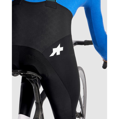Calção Longo com Suspensórios ASSOS EQUIPE RS JOHDAH ULTRAZ WINTER S11 Preto