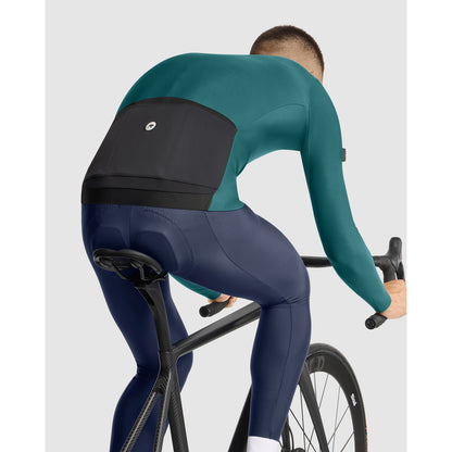 Maillot ASSOS MILLE GT SPRING FALL C2 Mangas Longas Foundation Green