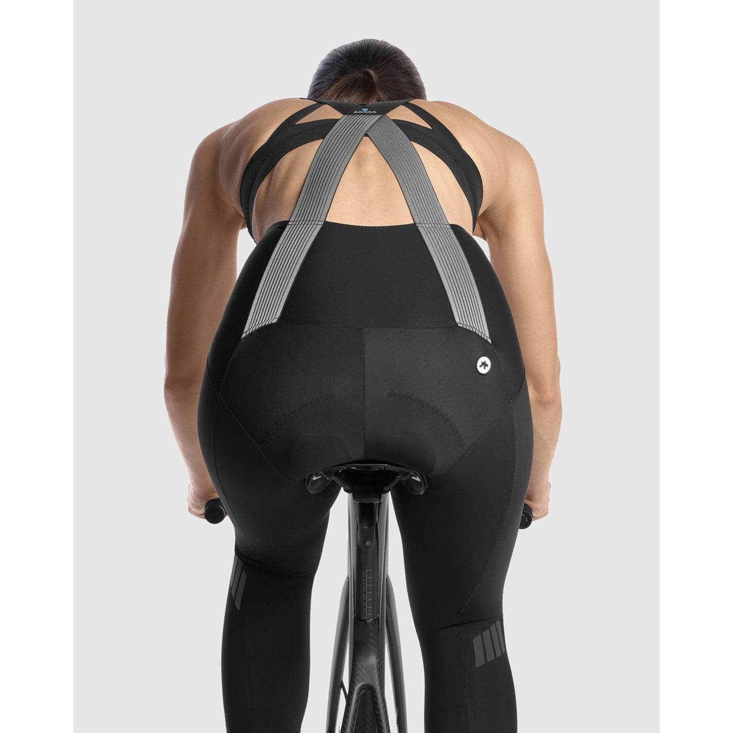 ASSOS UMA GT UZ S11 Bib Tight preto para mulher
