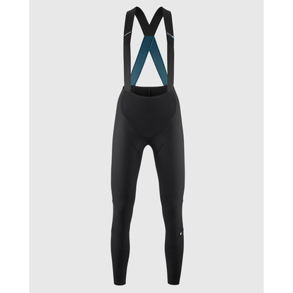 Calção Longo com Suspensórios ASSOS DYORA R HABU WINTER S11 Mulher Preto