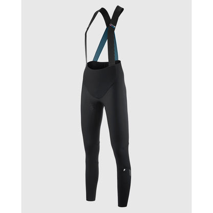 Calção Longo com Suspensórios ASSOS DYORA R HABU WINTER S11 Mulher Preto