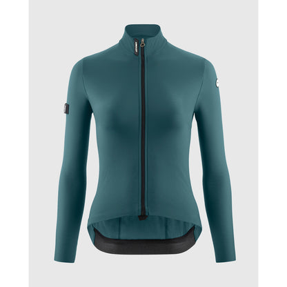 Camisola ASSOS UMA GT SPRING FALL C2 Mangas Compridas Mulher Foundation Green