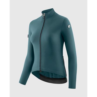 Camisola ASSOS UMA GT SPRING FALL C2 Mangas Compridas Mulher Foundation Green