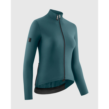 Camisola ASSOS UMA GT SPRING FALL C2 Mangas Compridas Mulher Foundation Green