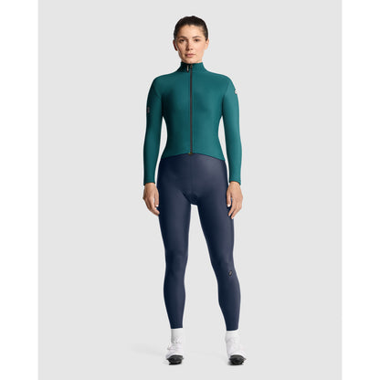 Camisola ASSOS UMA GT SPRING FALL C2 Mangas Compridas Mulher Foundation Green