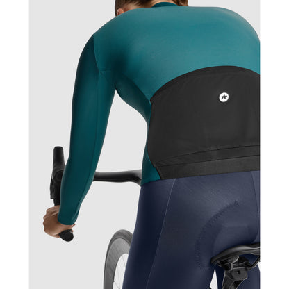 Camisola ASSOS UMA GT SPRING FALL C2 Mangas Compridas Mulher Foundation Green