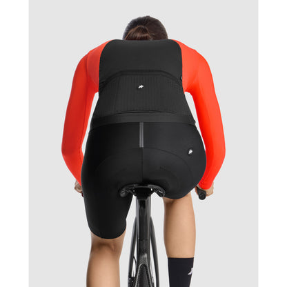 Maillot ASSOS DYORA R SPRING FALL S11 Mangas Longas Mulher LollyRed