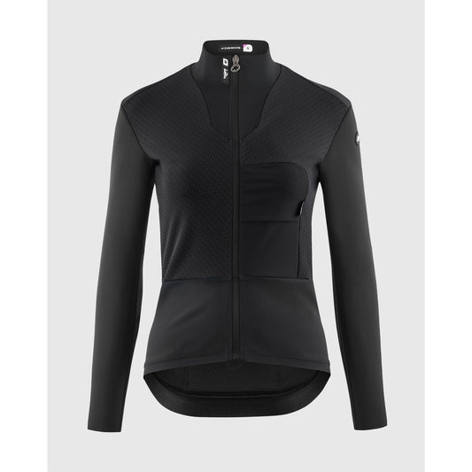 Casaco preto ASSOS DYORA R S11 para mulher