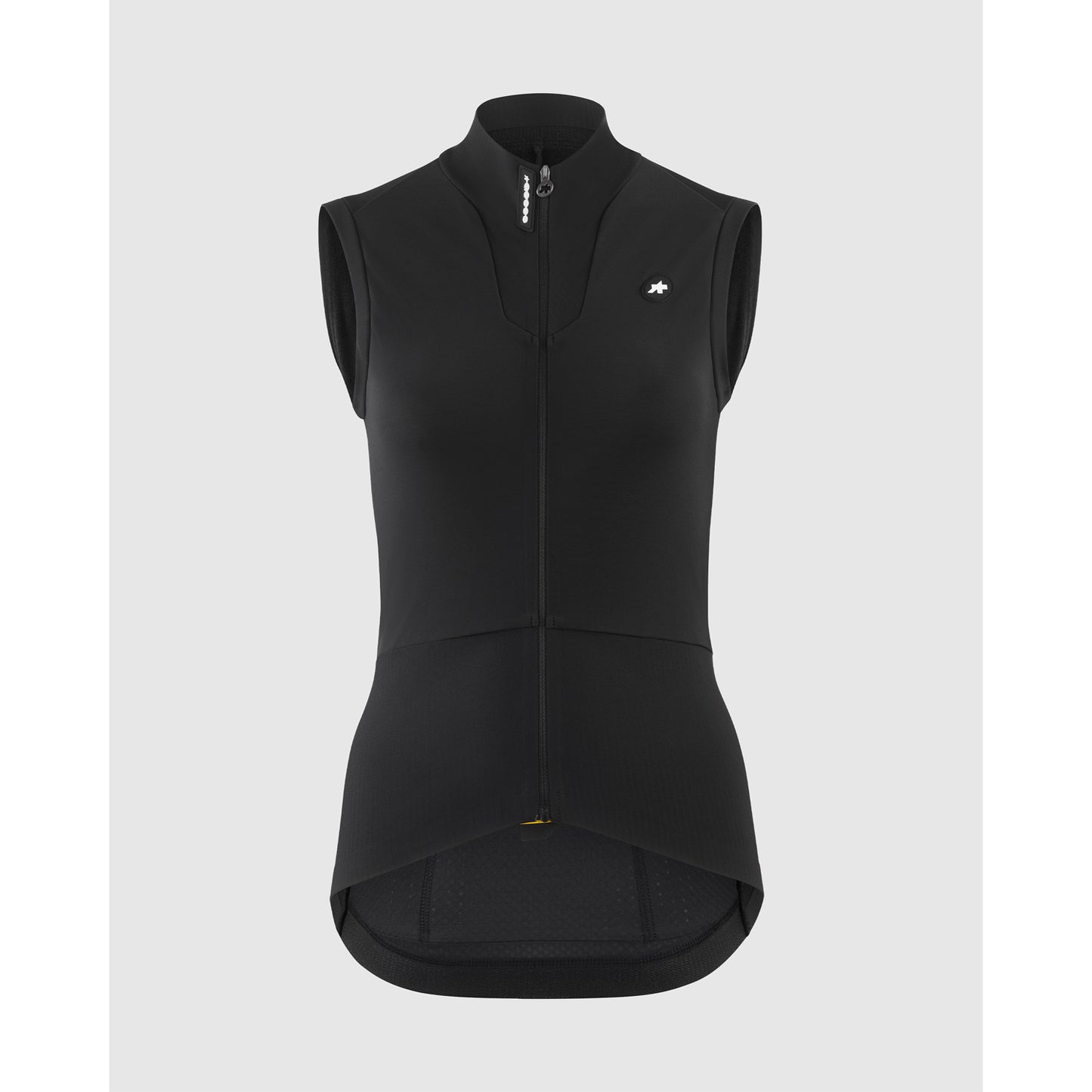 Casaco sem mangas preto ASSOS DYORA R S11 para mulher