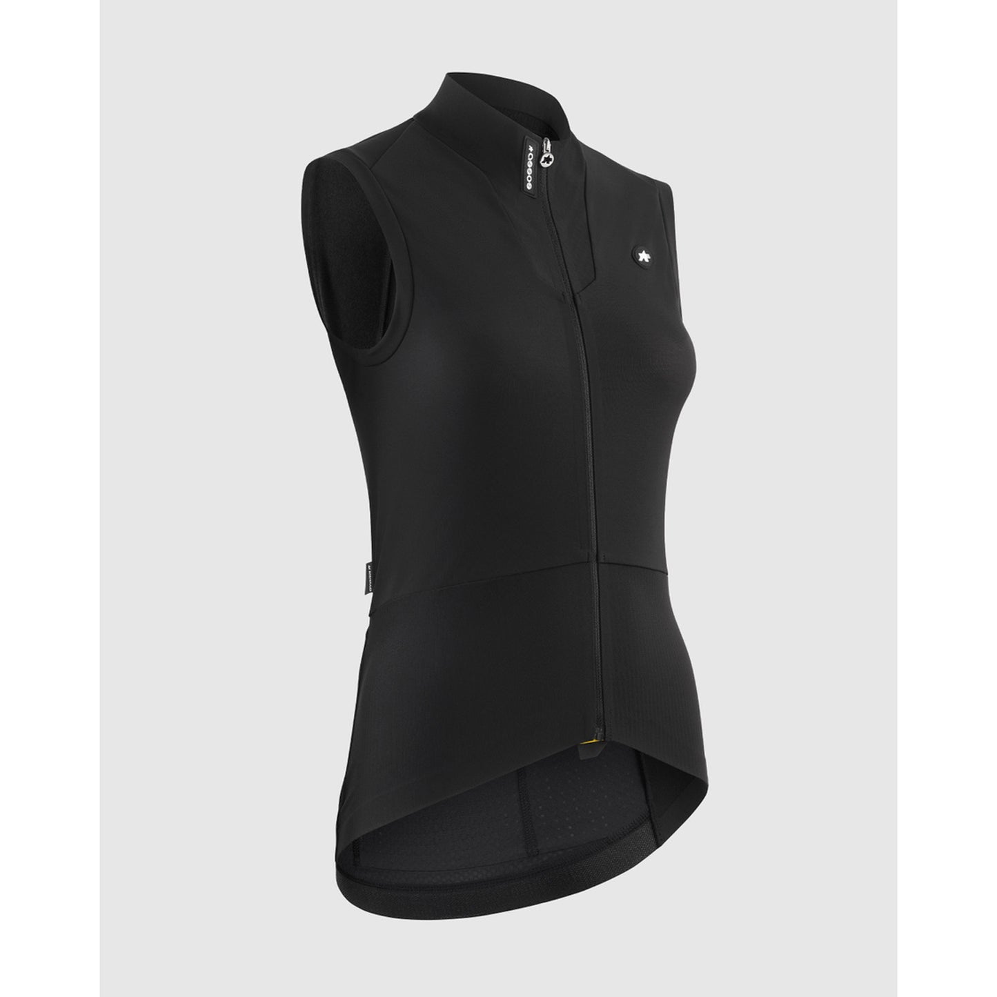 Casaco sem mangas preto ASSOS DYORA R S11 para mulher