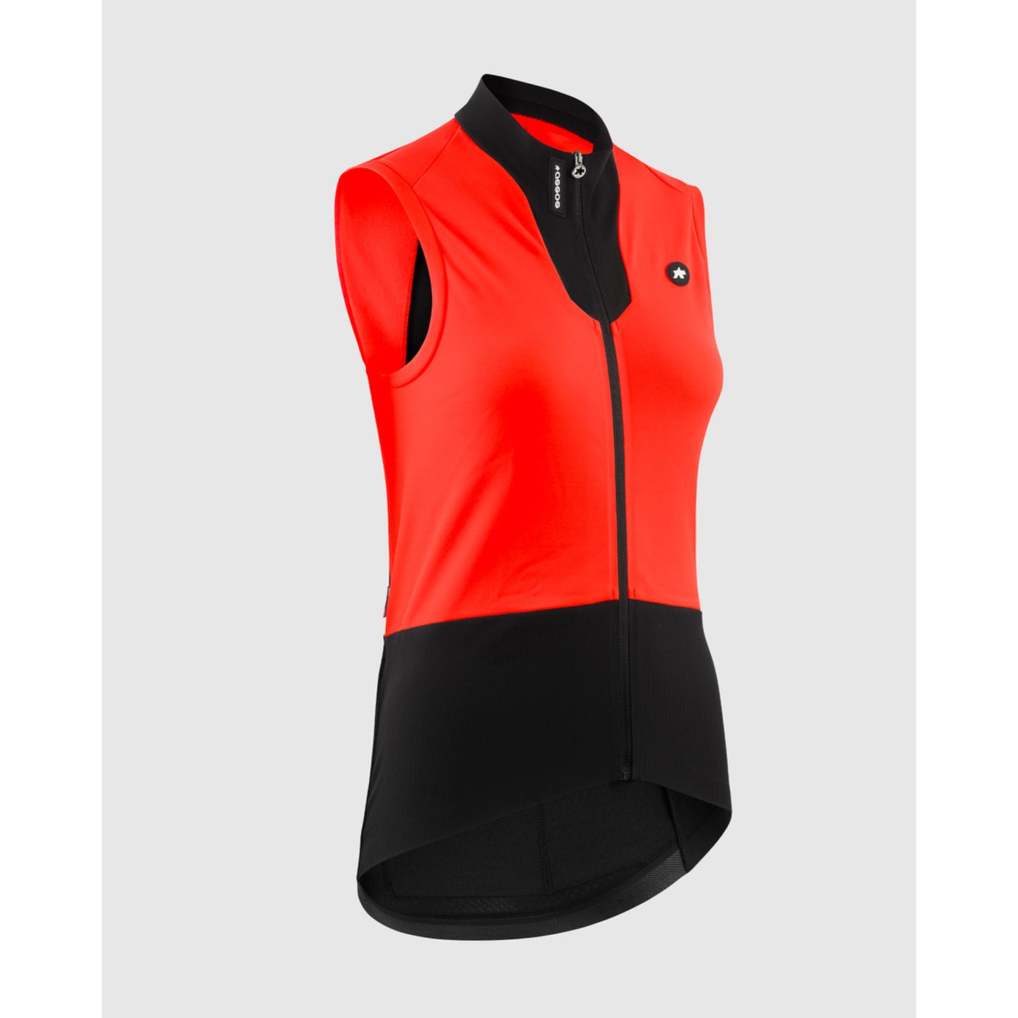 Casaco sem mangas ASSOS DYORA R S11 para mulher LollyRed
