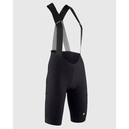 Calção Curto com Suspensórios ASSOS TACTICA SPRING FALL T5 Mulher Preto