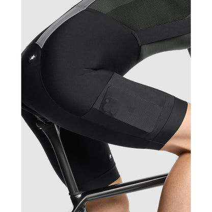 Calção Curto com Suspensórios ASSOS TACTICA SPRING FALL T5 Mulher Preto