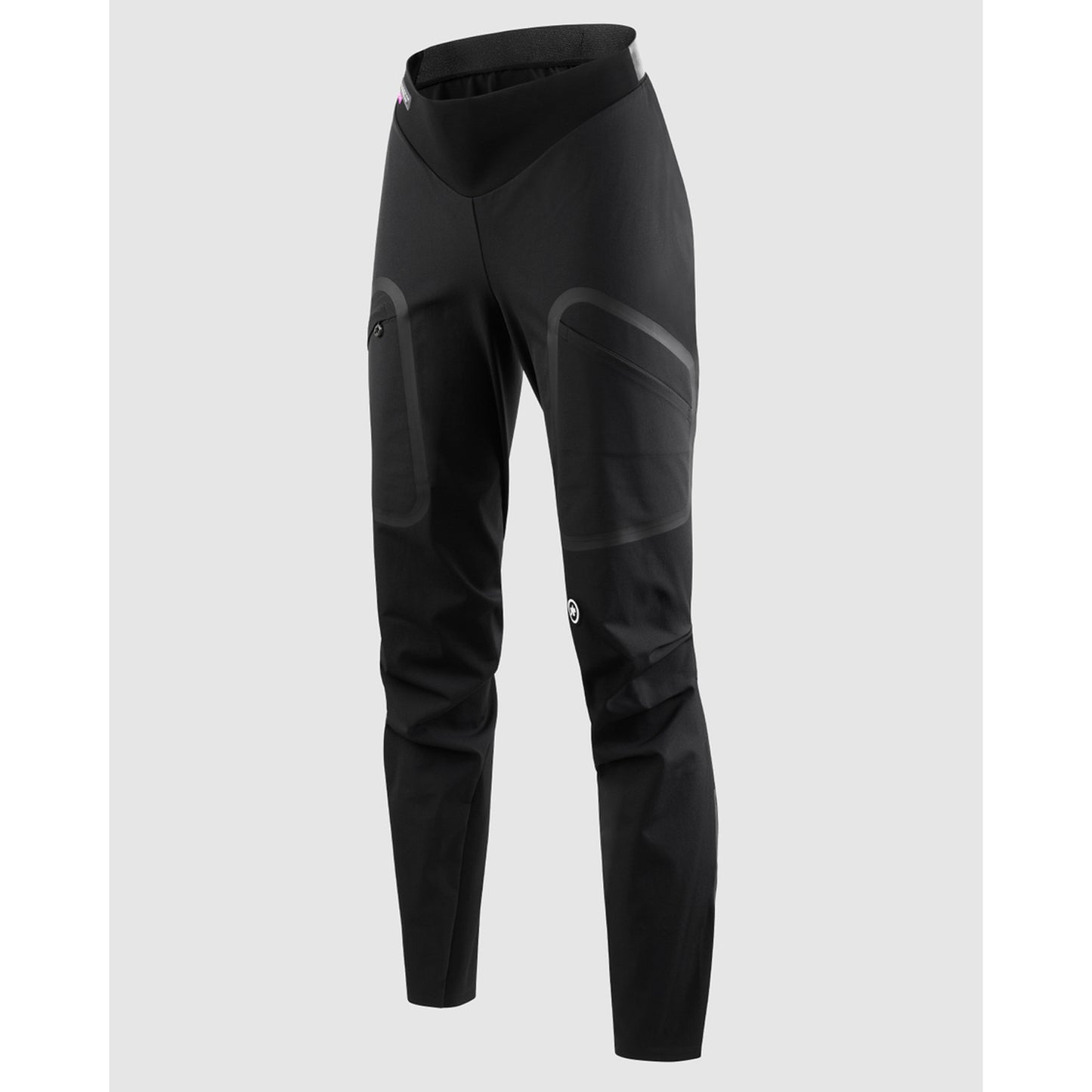 ASSOS TACTICA Calças justas com babete para mulher em preto
