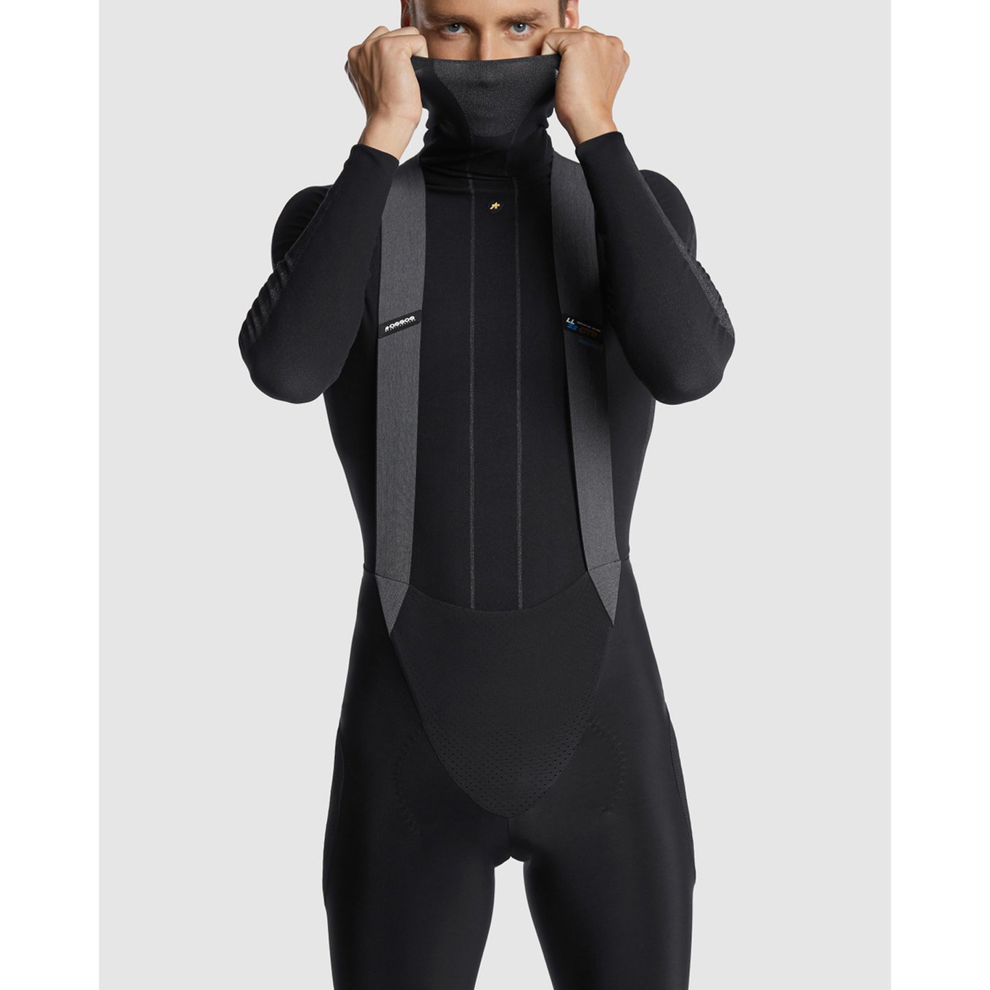 ASSOS GTO DermaSensor Roupa interior de manga comprida Série preta