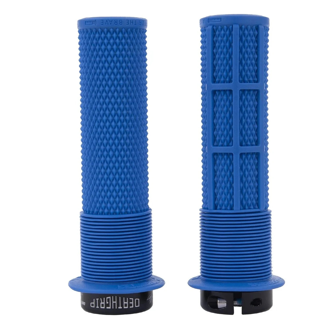 Grips DMR DEATHGRIP Flange Médio Lock-on Azul Marinho