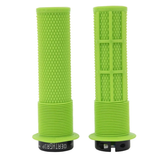 Grips DMR DEATHGRIP Flange Médio Lock-on Verde