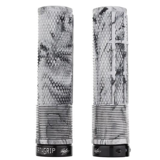 Punhos grandes de bloqueio DMR DEATHGRIP Branco/Camo