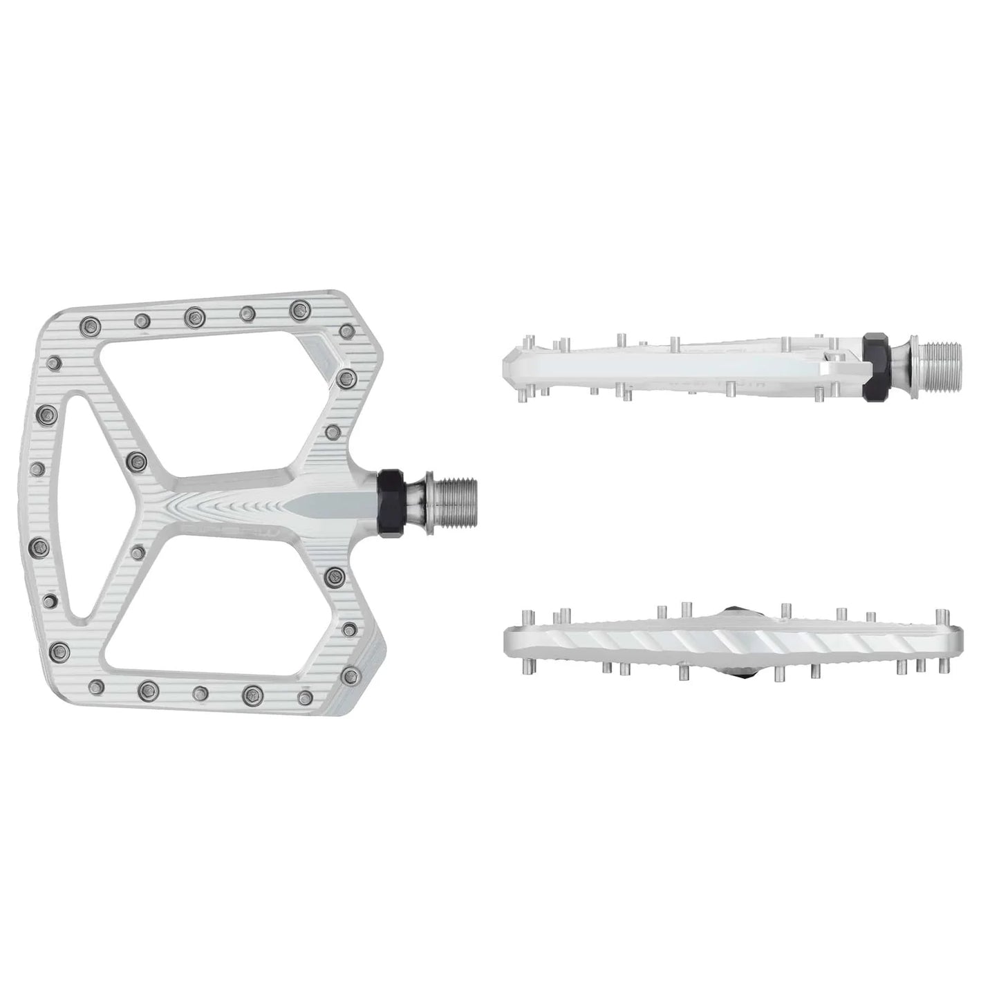 Pedais planos WOLF TOOTH RIPSAW Prateados