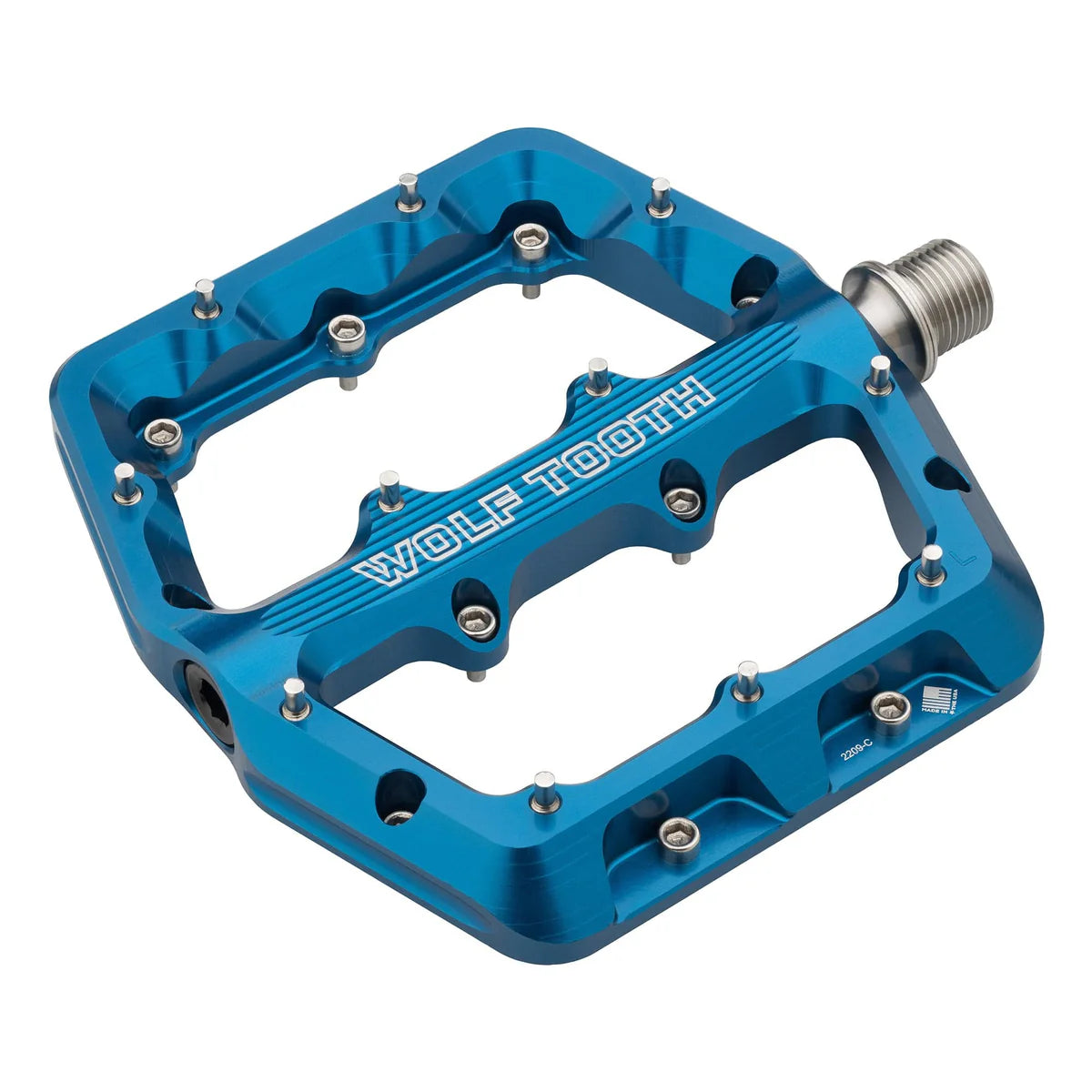 Pedais planos WOLF TOOTH WAVEFORM Small Azul