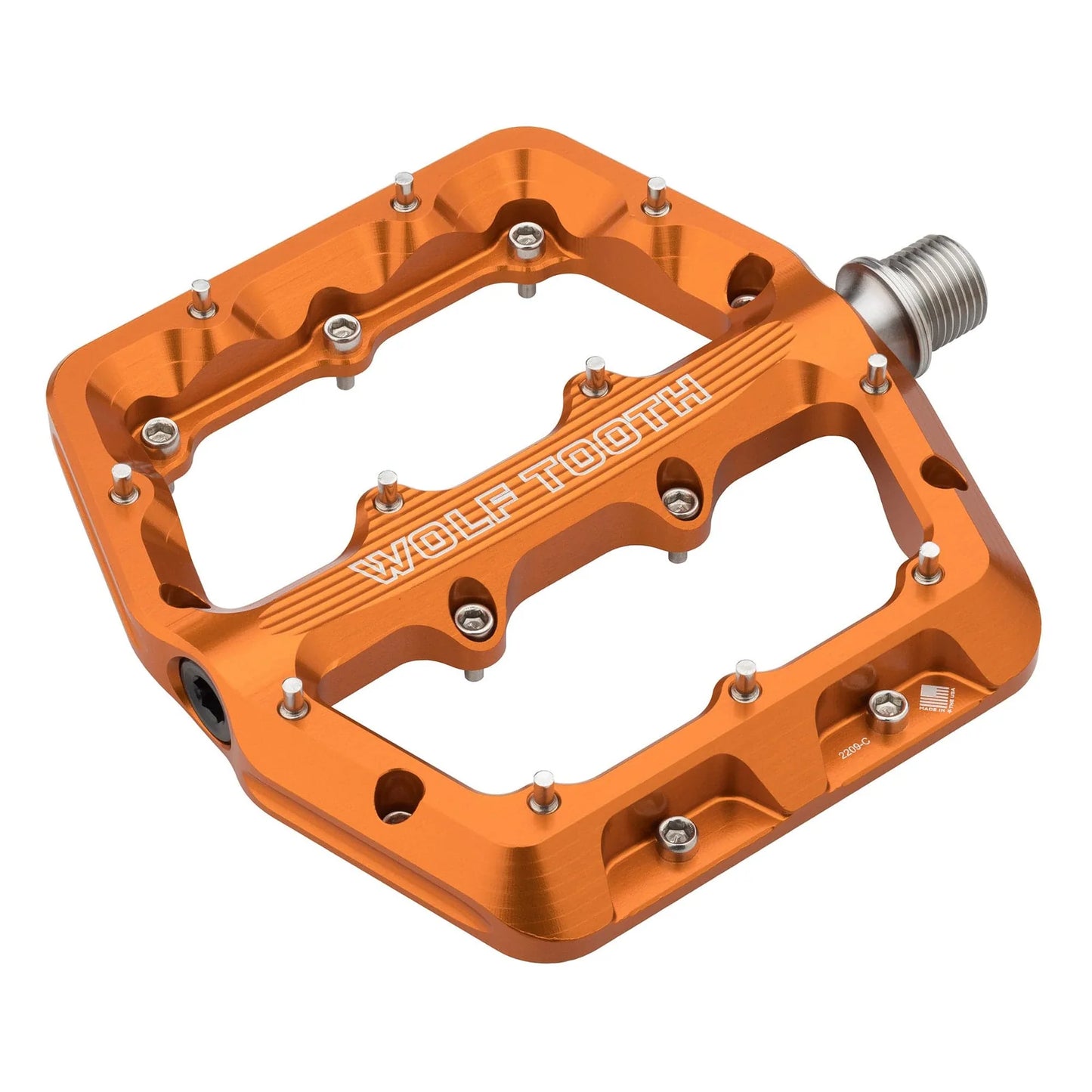 Pedais planos WOLF TOOTH WAVEFORM Small Orange