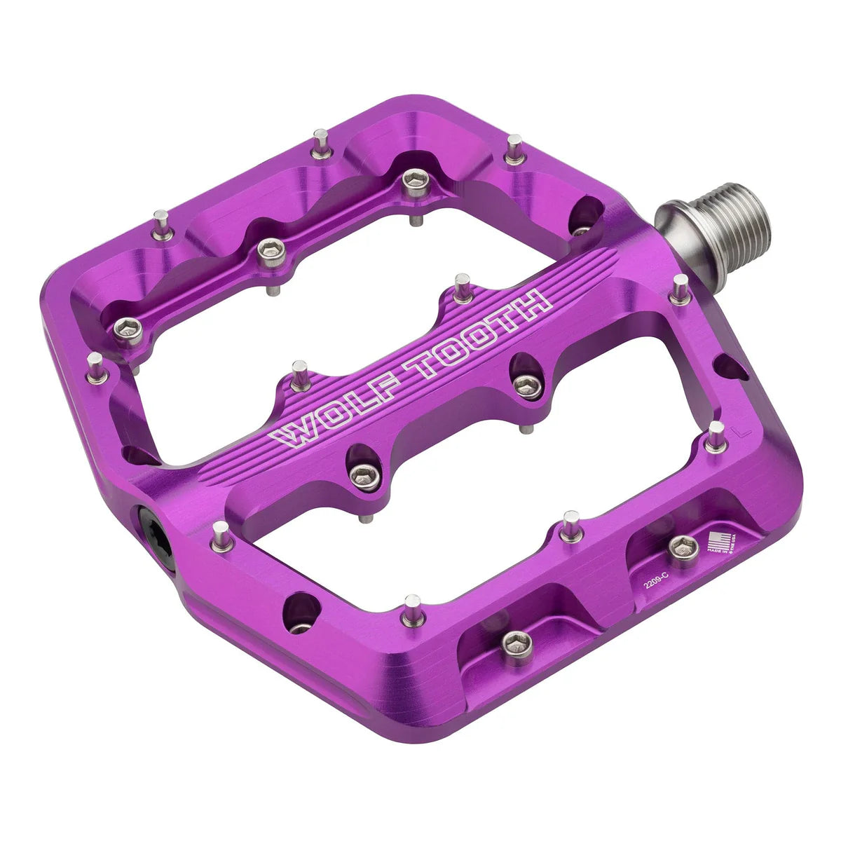 Pedais planos WOLF TOOTH WAVEFORM Small Violeta
