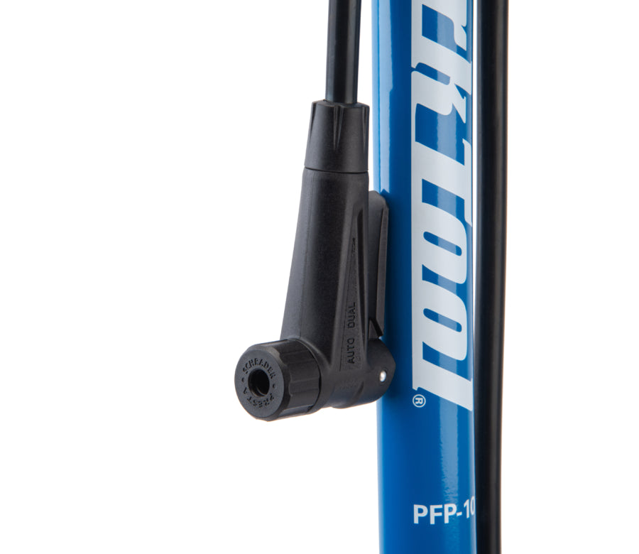 Park Tool PFP-10, cabeça de enchimento universal com bloqueio
