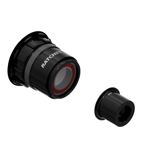 Corpo de roda livre DT SWISS Ratchet LN tipo Sram XDR eixo 12x142 mm alumínio