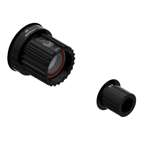 Corpo de roda livre DT SWISS Ratchet LN tipo Shimano Micro Spline, eixo 12x142 mm, alumínio Light
