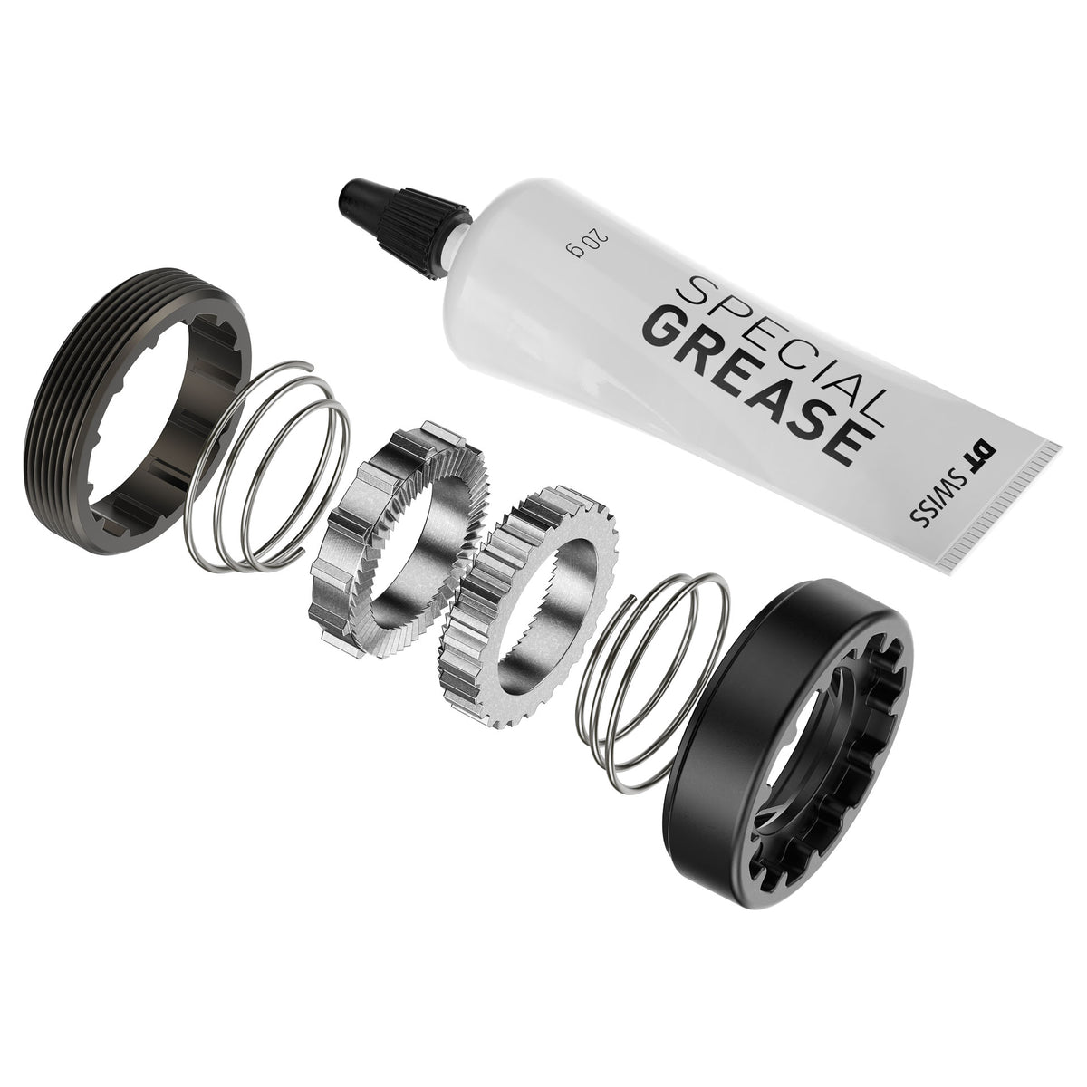 Kit de atualização Ratchet DT Swiss 54T DF 0/14° antirretorno dos pedais