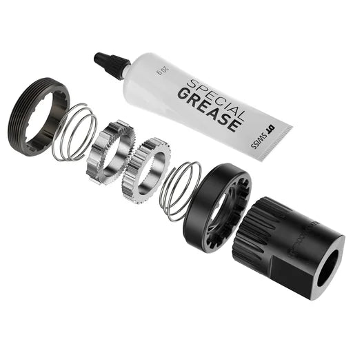 Kit de atualização Ratchet DT Swiss 54T DF 0/14° antirretorno dos pedais com ferramenta