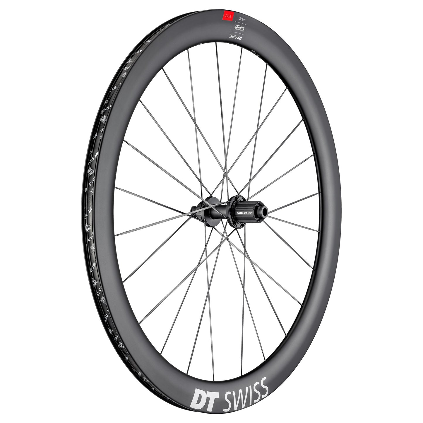 Par de rodas DT SWISS ARC 1100 DICUT 50 DISC com pneus (Centerlock)