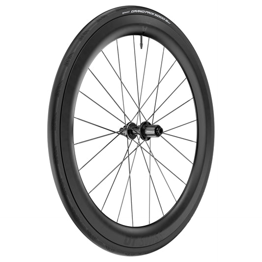 Roda traseira DT SWISS ARC 1100 DICUT WTS 55 Tubeless Ready (Center Lock) Preta