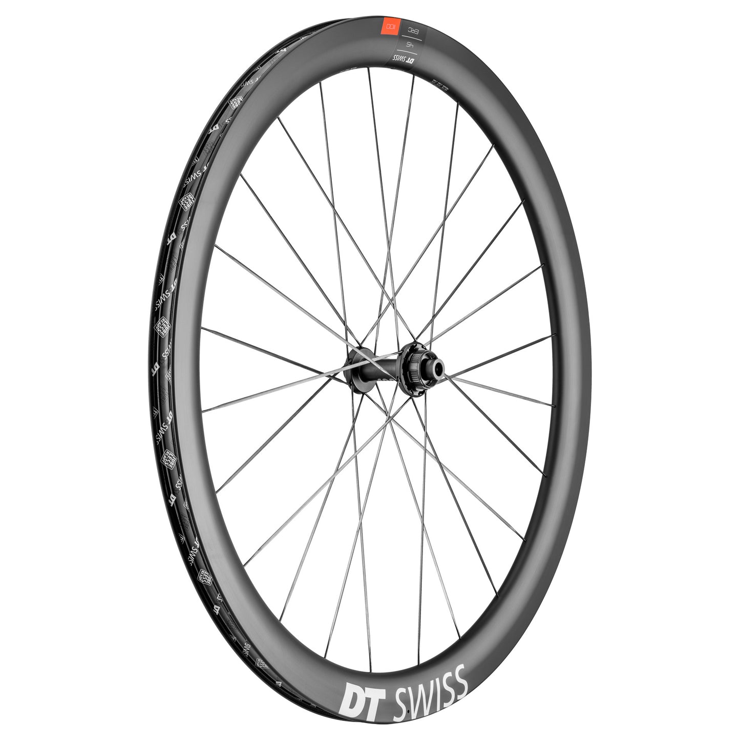 Roda dianteira DT SWISS ERC 1100 DICUT 45 DISC Tubeless Ready (Center Lock)
