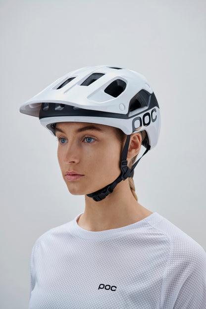 Capacete BTT POC CULARIS PURE Branco/Preto Matt