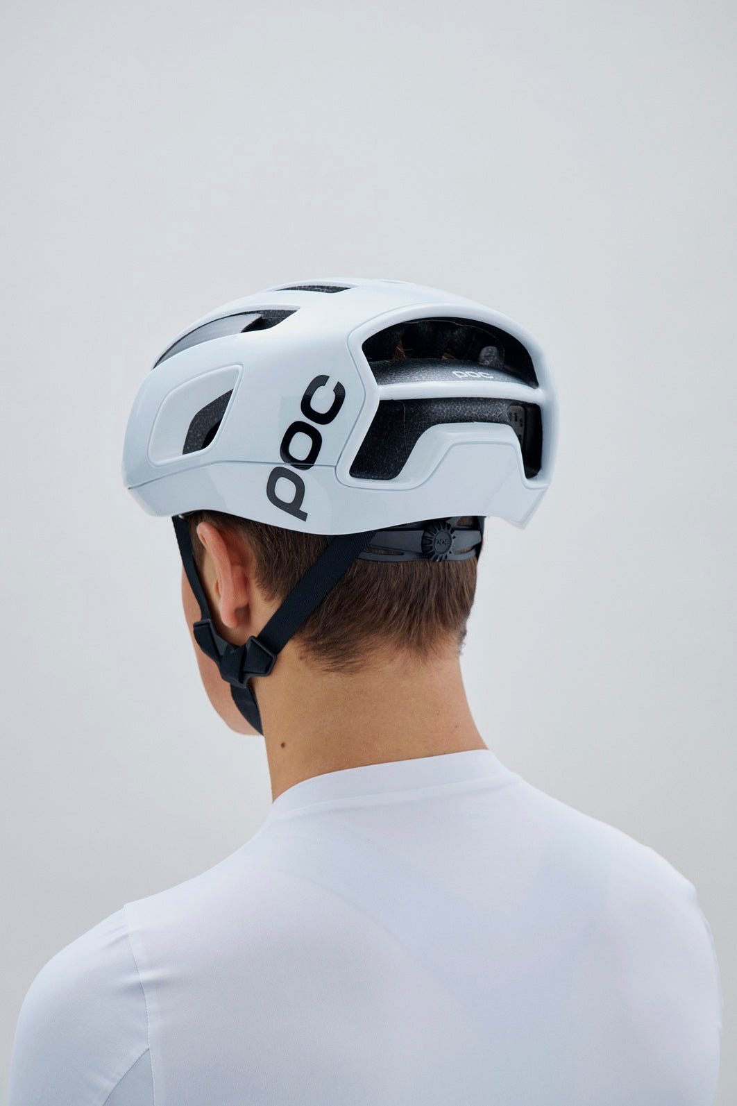 Capacete de estrada POC CYTAL CARBON Branco Mate