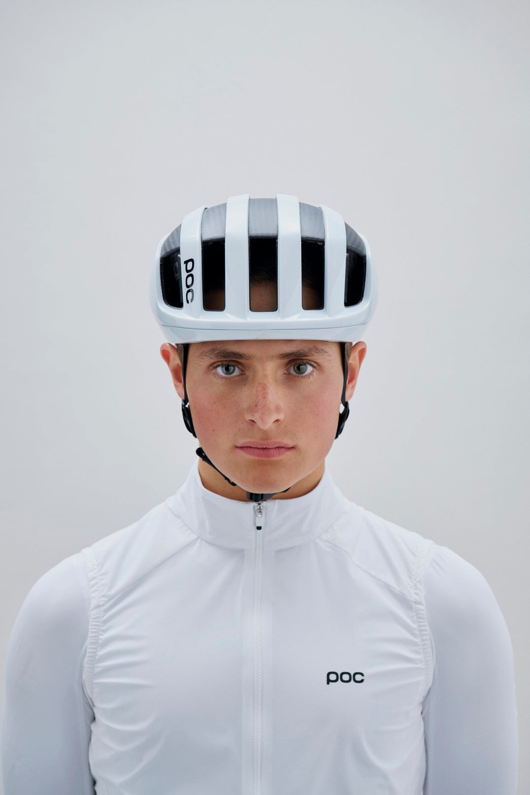 Capacete de estrada POC CYTAL CARBON Branco Mate