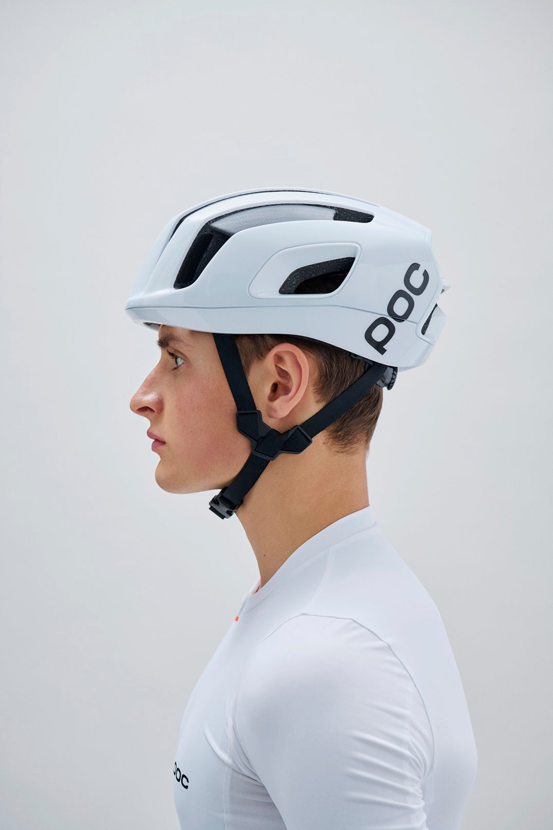 Capacete de estrada POC CYTAL CARBON Branco Mate