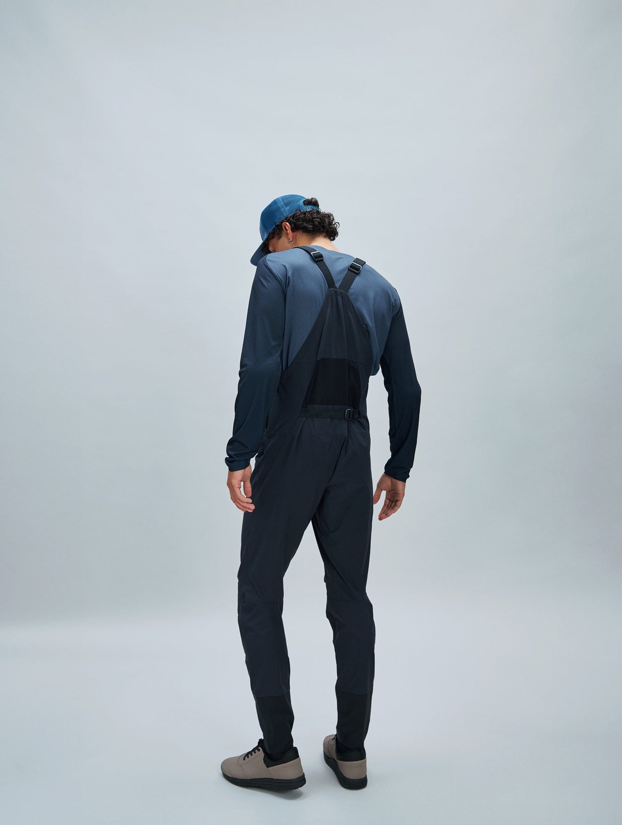 POC MOTION DUNGAREE Macacão Preto