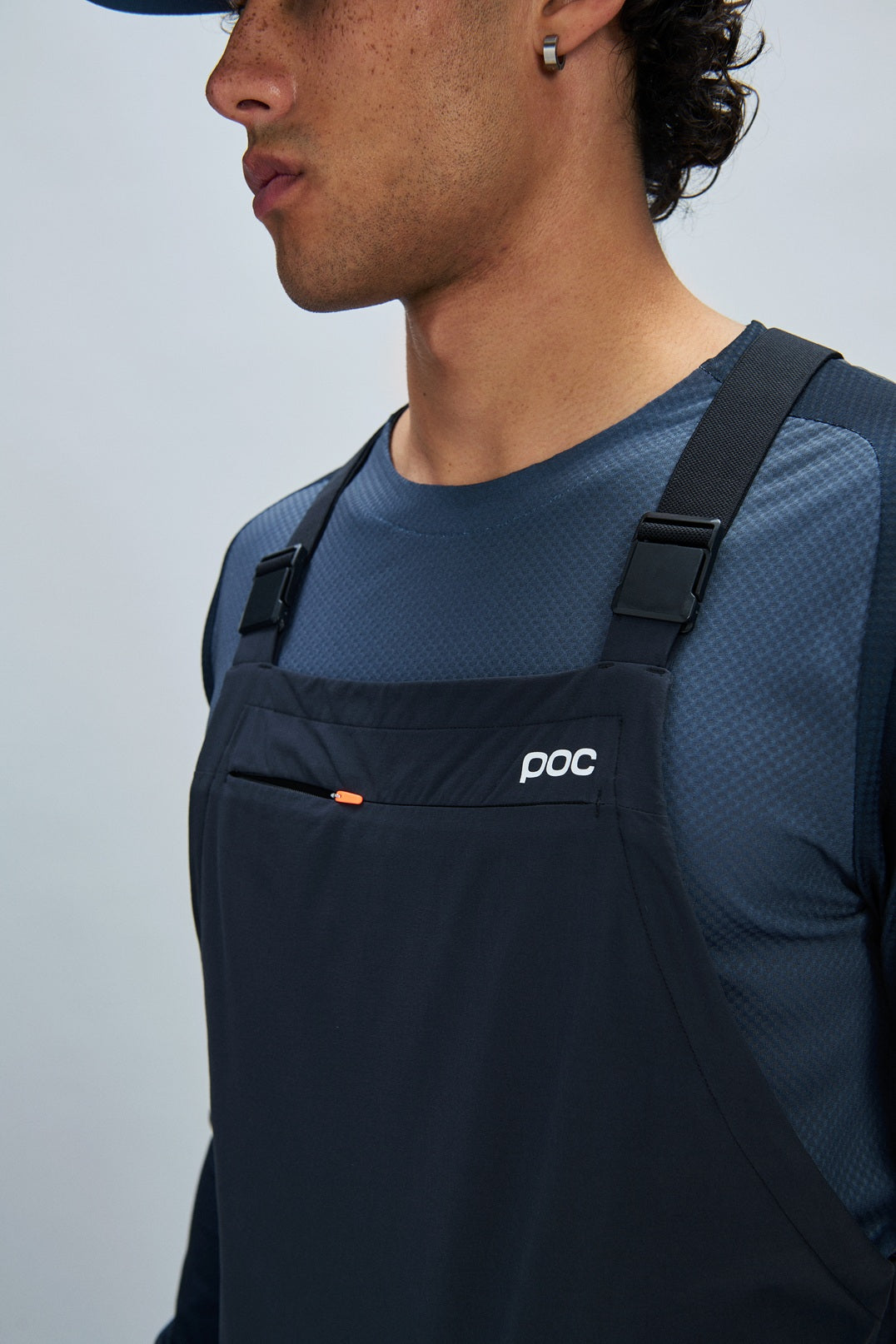 POC MOTION DUNGAREE Macacão Preto