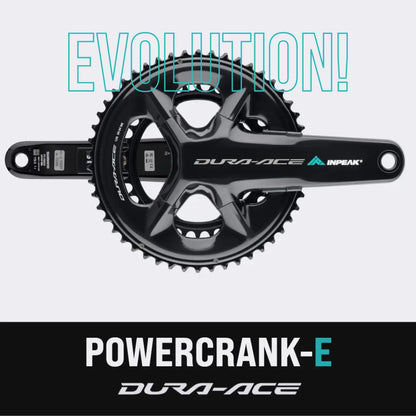 Pedaleiro com Medidor de Potência INPEAK POWERCRANK-E TWIN2 LR Shimano Dura-Ace R9200