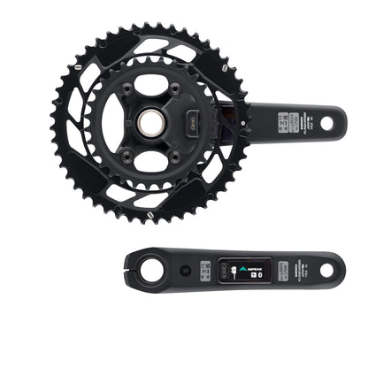 Pedaleiro com Medidor de Potência INPEAK POWERCRANK-E TWIN2 LR Shimano GRX RX820-2