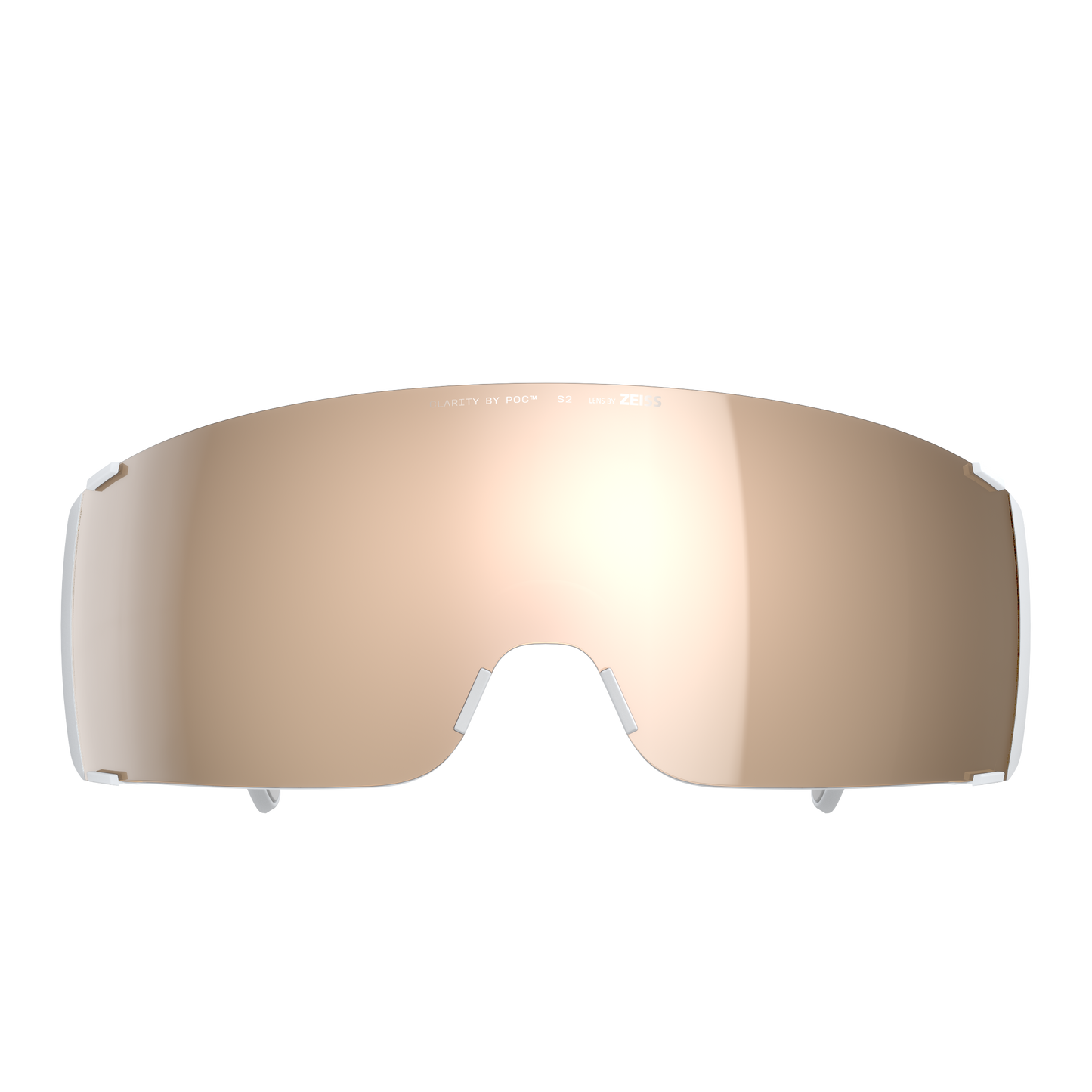 POC PROPEL Goggles White/Clarity Trail/Partly Sunny Silver