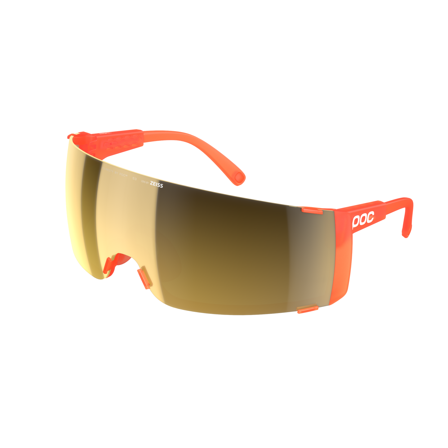 POC PROPEL Fluorescent Goggles Orange Translucent/Clarity Road/Sunny Gold