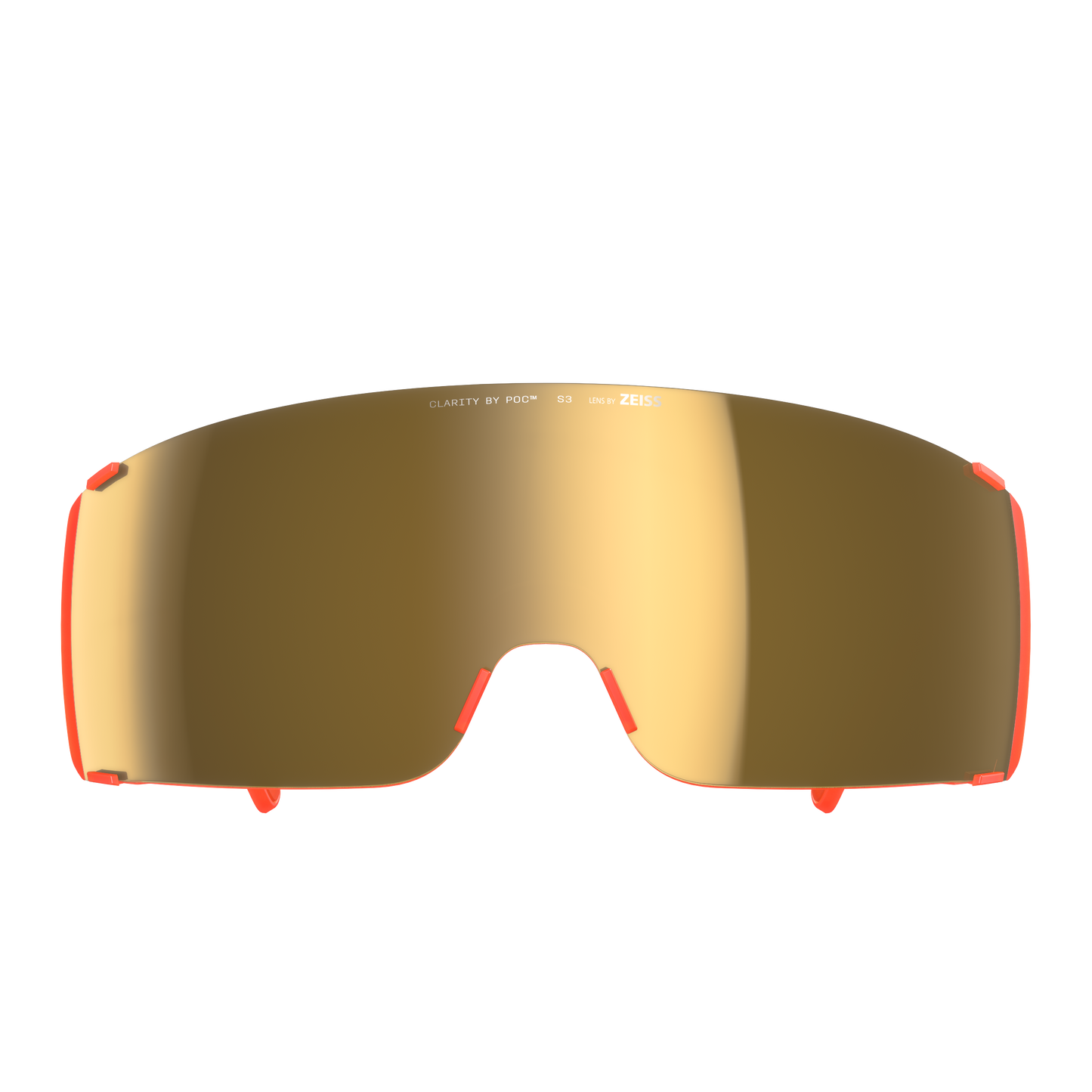 POC PROPEL Fluorescent Goggles Orange Translucent/Clarity Road/Sunny Gold