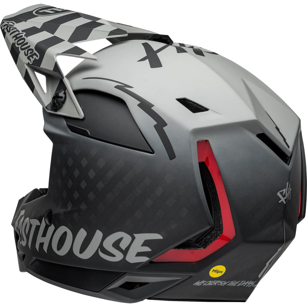 Capacete de BTT BELL FULL-10 MIPS SPHERICAL Cinzento/Preto