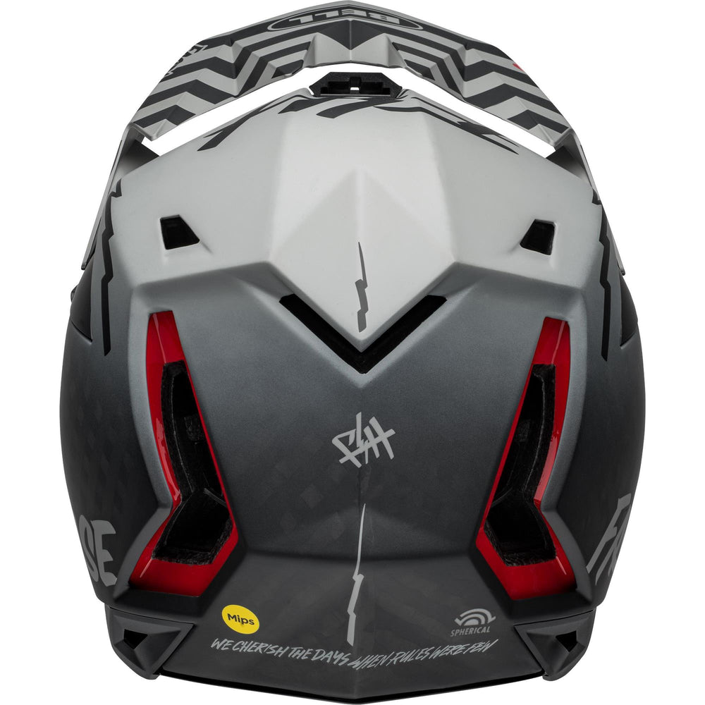 Capacete de BTT BELL FULL-10 MIPS SPHERICAL Cinzento/Preto