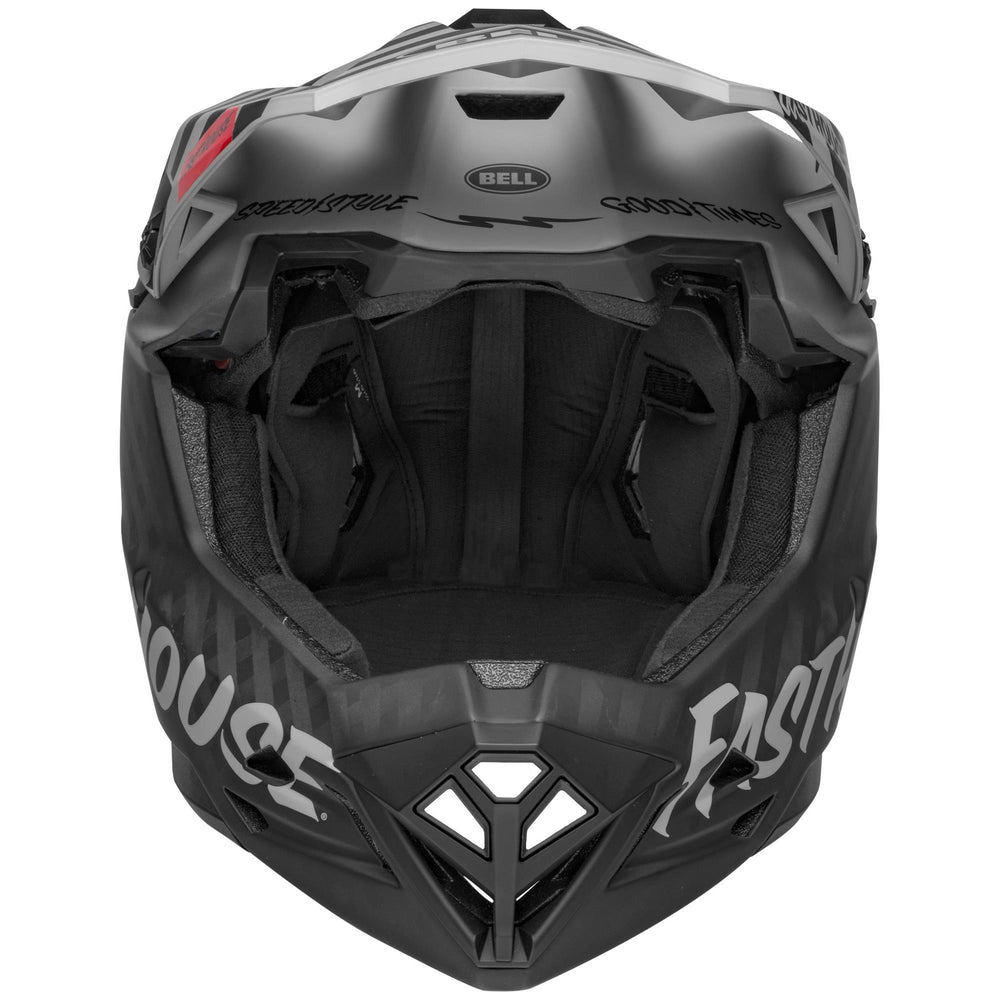 Capacete de BTT BELL FULL-10 MIPS SPHERICAL Cinzento/Preto