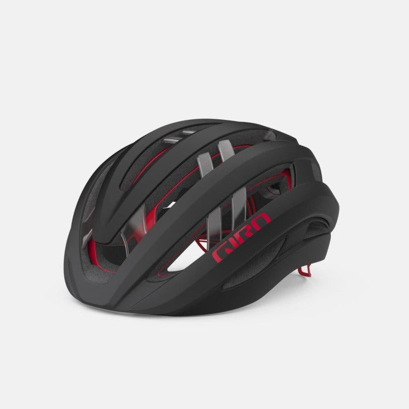 Capacete de estrada GIRO ARIES SPHERICAL Preto/Vermelho