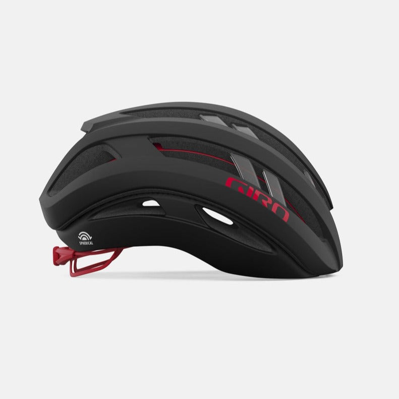 Capacete de estrada GIRO ARIES SPHERICAL Preto/Vermelho